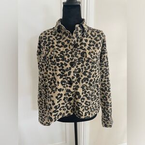Mustard Seed animal print jacket